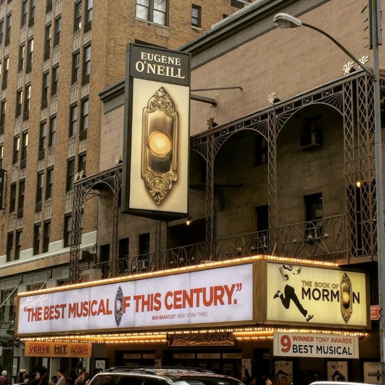 The Book of Mormon Guide | Eugene O'Neill Theatre Seating Chart