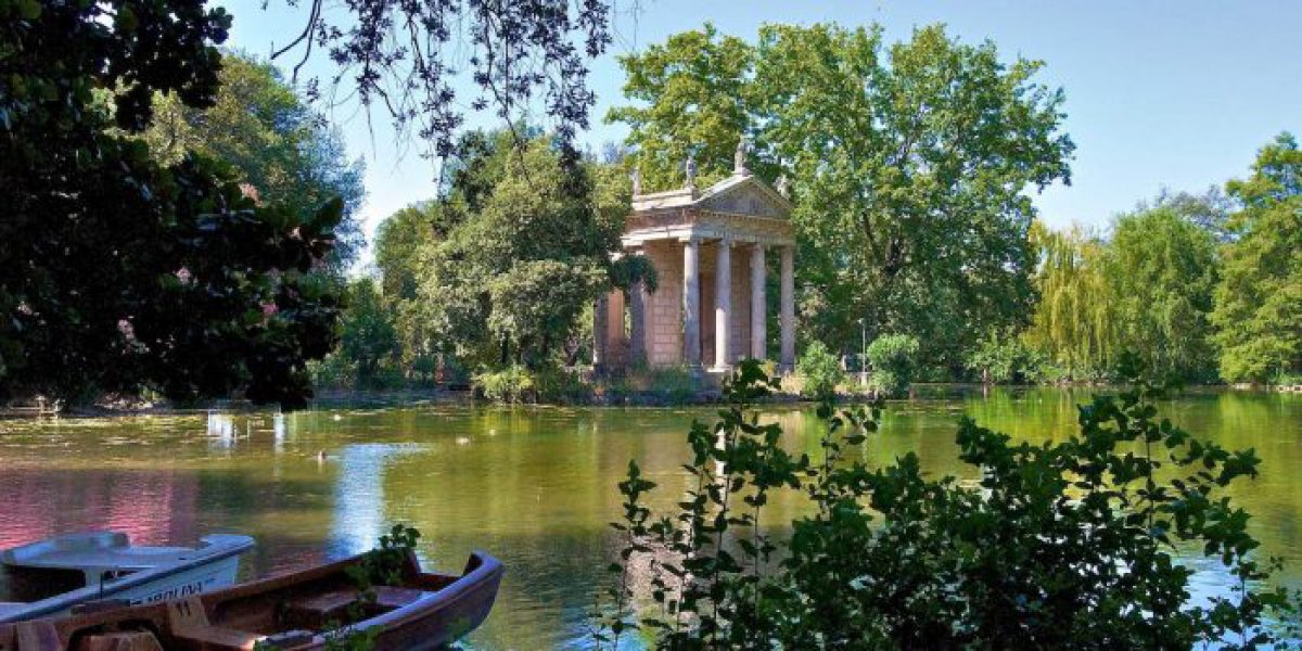 Villa Borghese Gardens Rome Fasci Garden