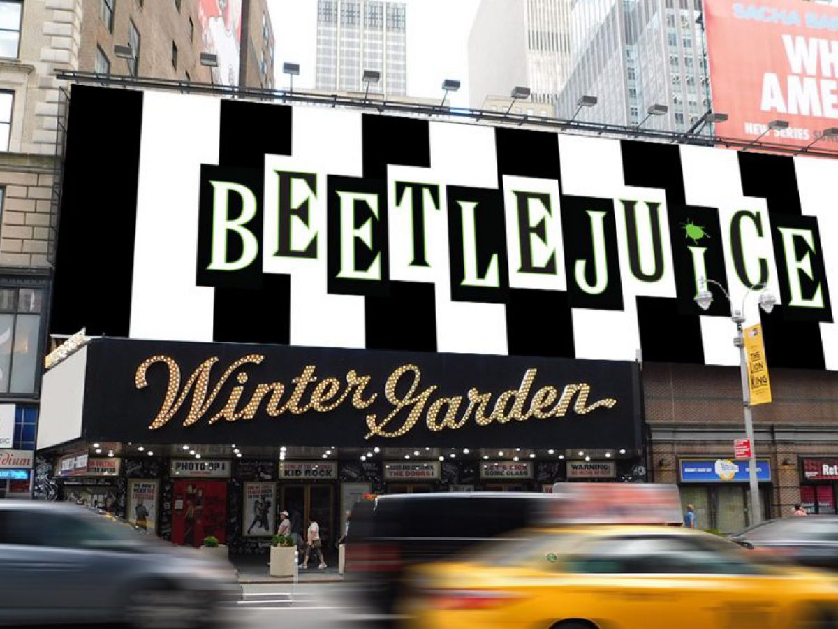 Beetlejuice Broadway Tickets Winter Garden Theatre Nyc