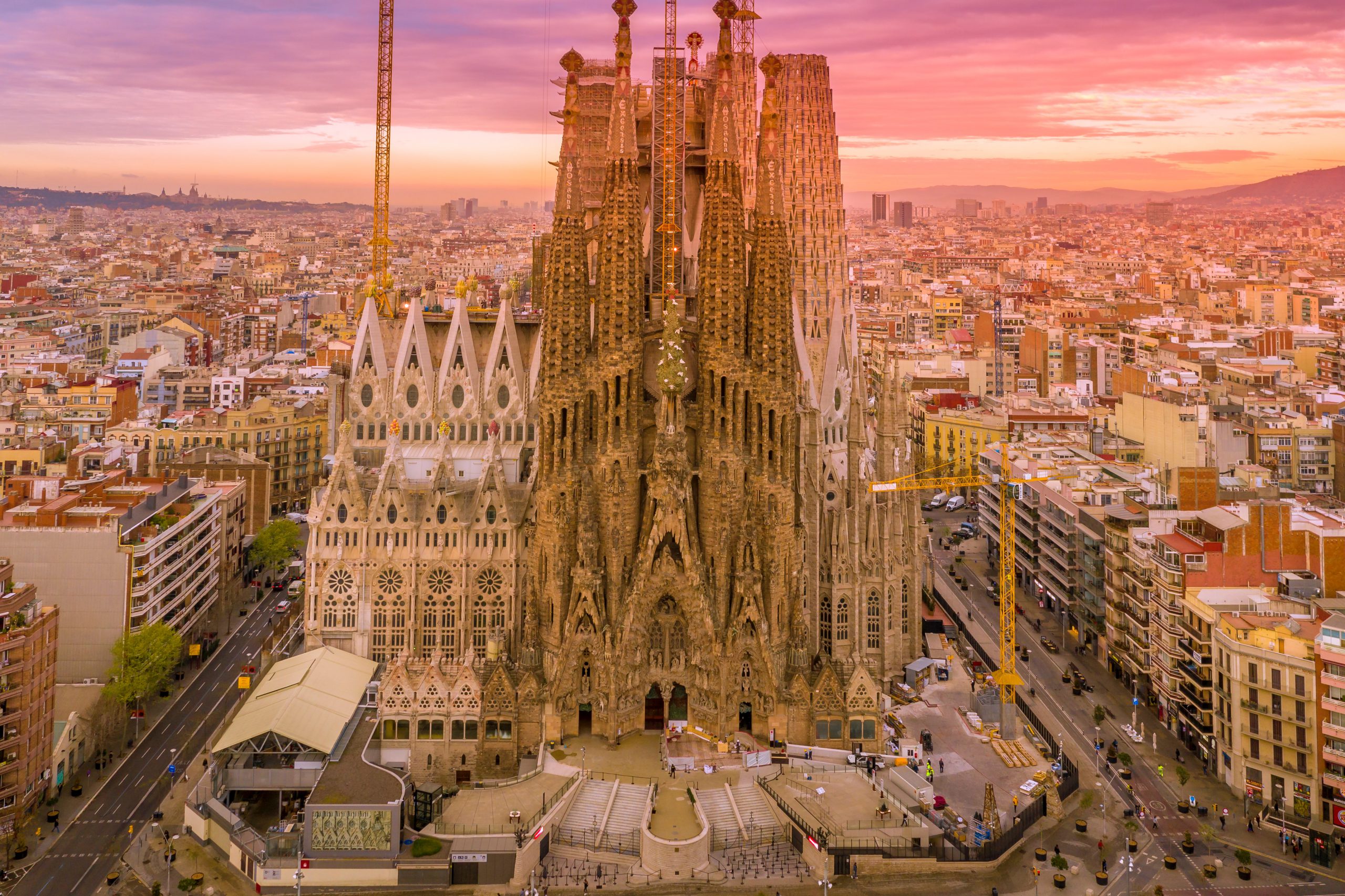 La Sagrada Familia Reopens In Phases After 4 Month Lockdown